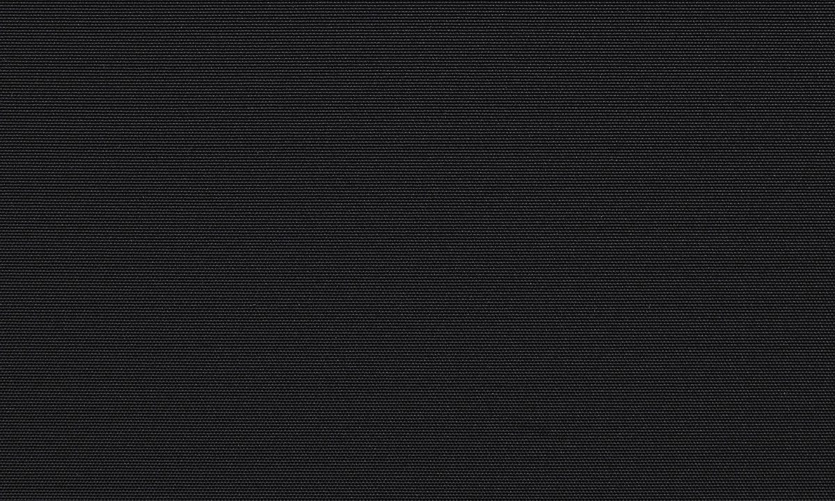 Närbild av svart semitransparent tyg med synlig textur och färgton.