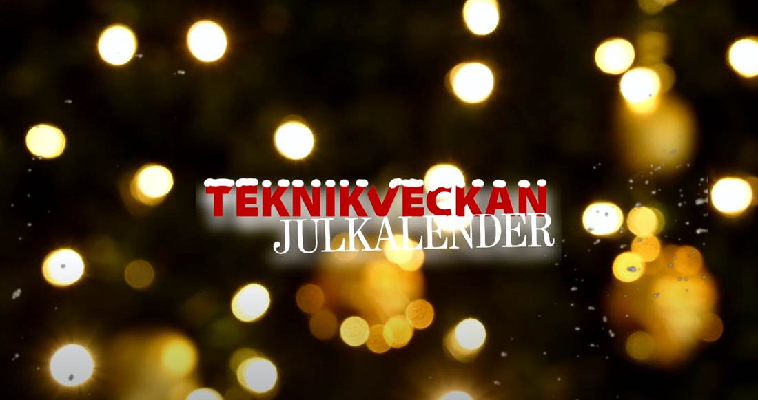 Vi är stolta att vara en del av Teknikveckans Julkalender 2024 – Lucka 19!