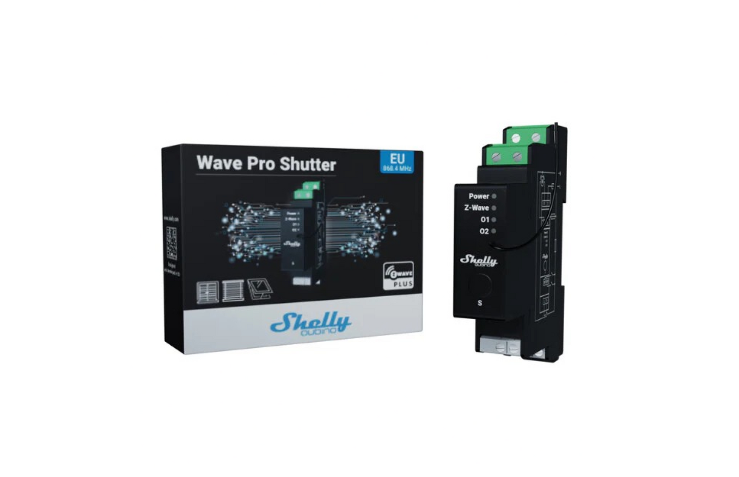 Shelly Wave Pro Shutter (Z-Wave)